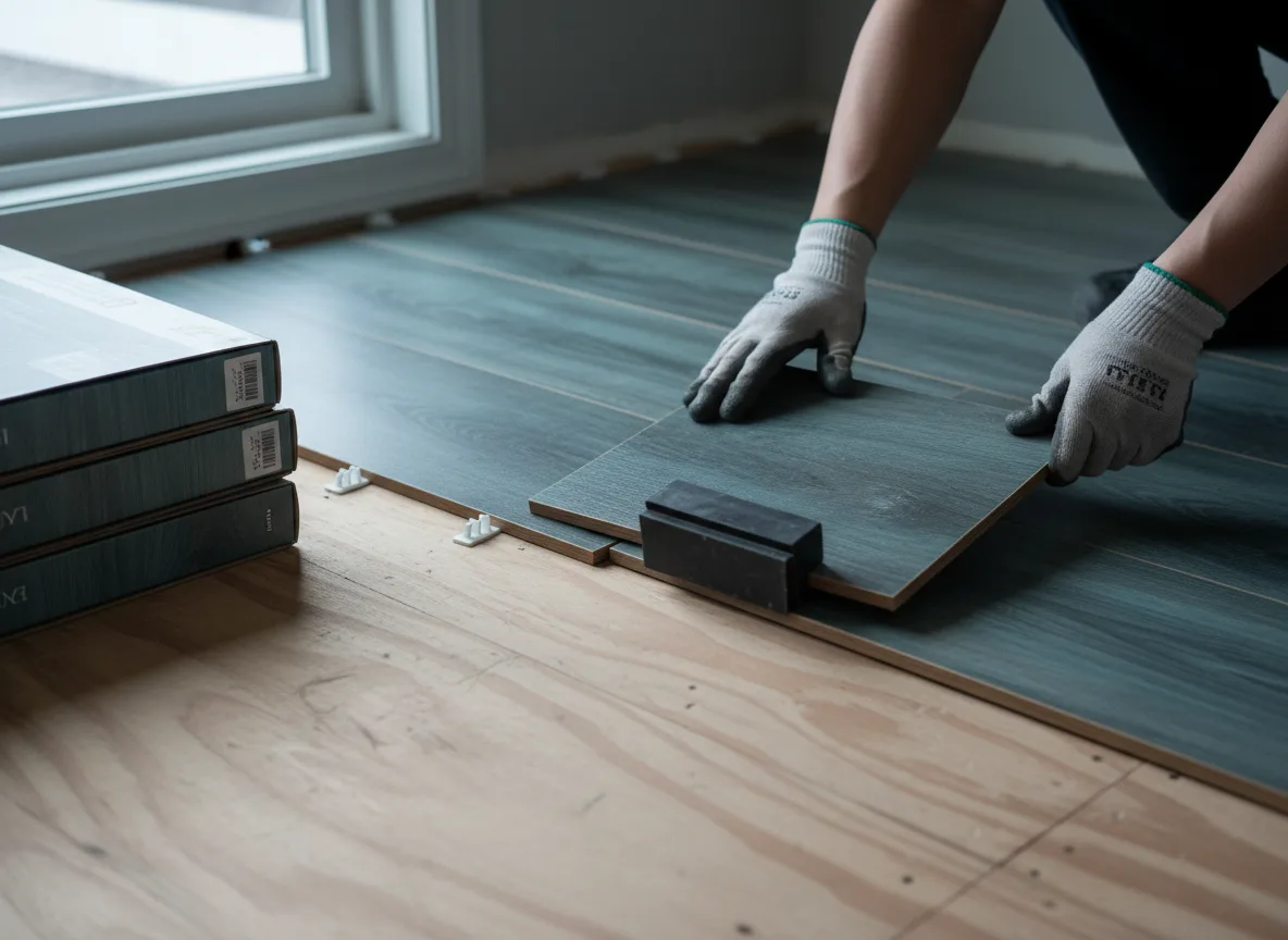 Luxury Vinyl Plank Installation company in Gillett, TX